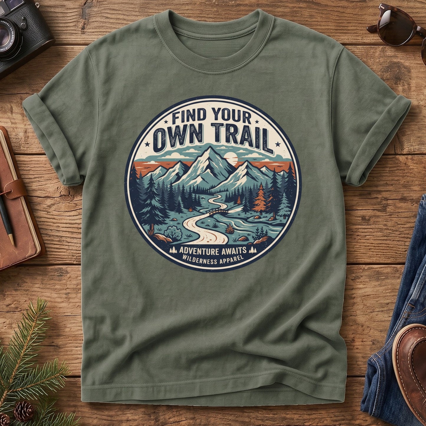 Wilderness Trail Badge Tee