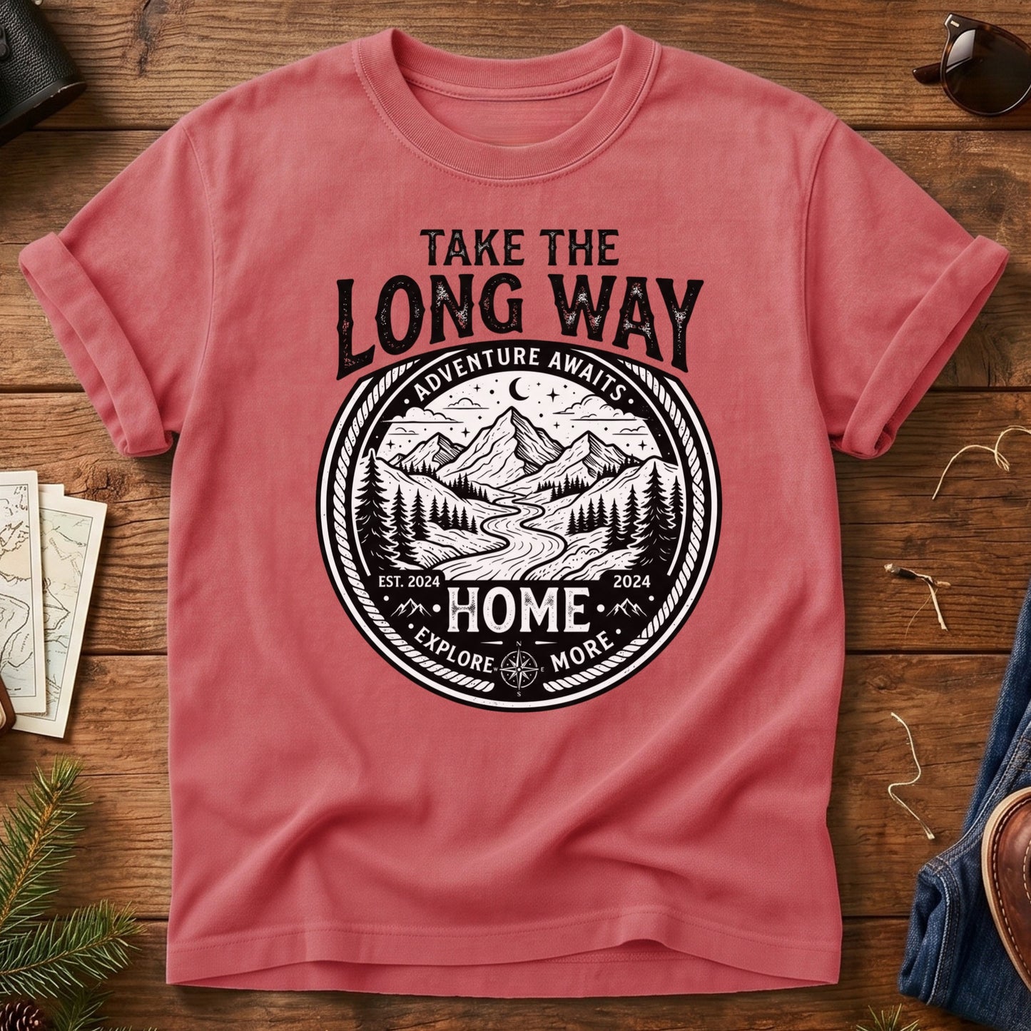 Take the Long Way Home Tee