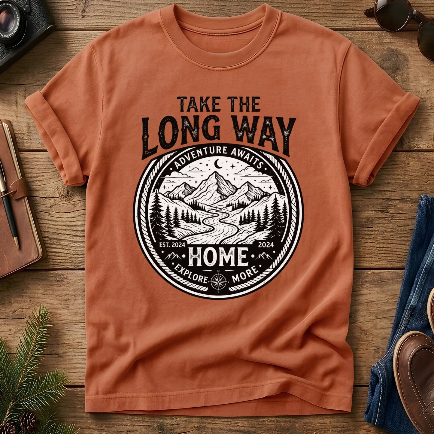 Take the Long Way Home Tee