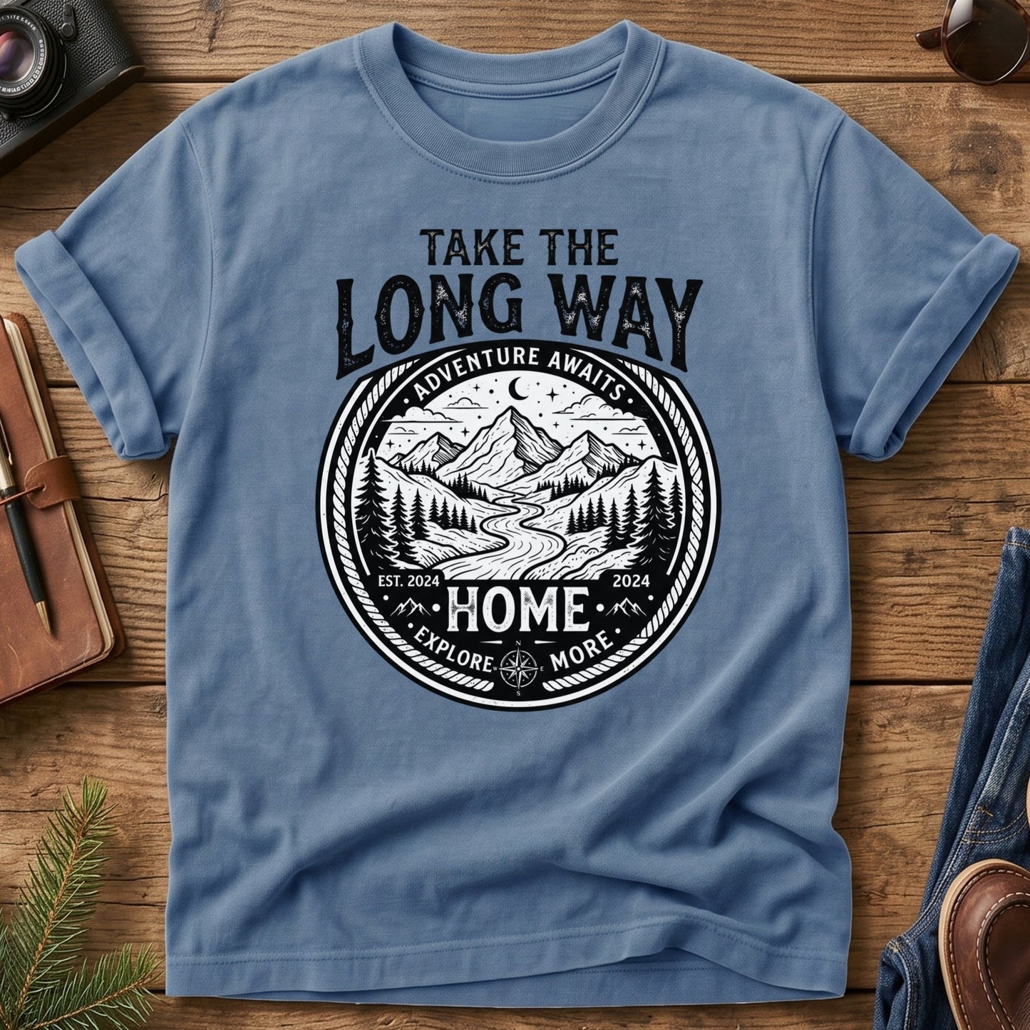 Take the Long Way Home Tee