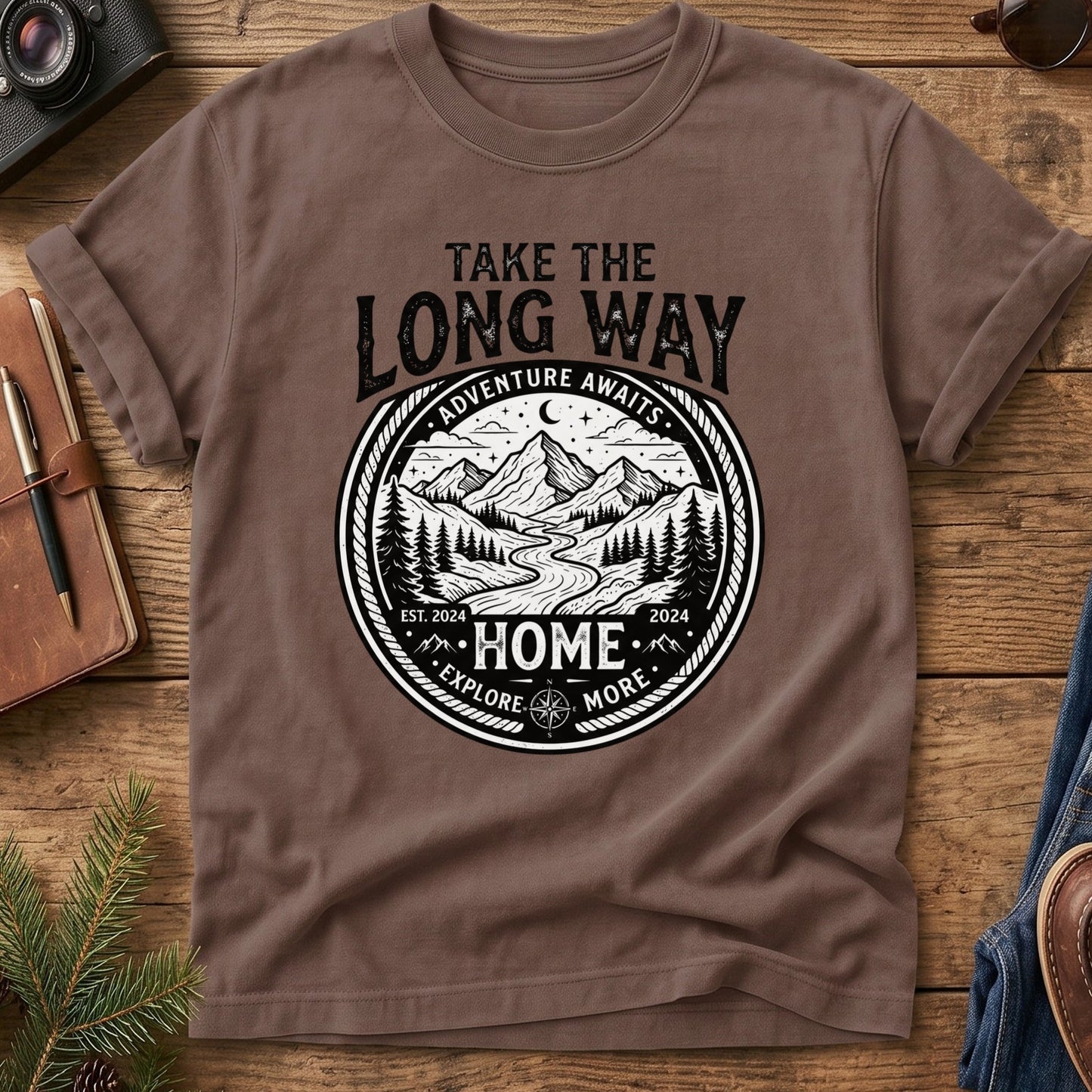 Take the Long Way Home Tee