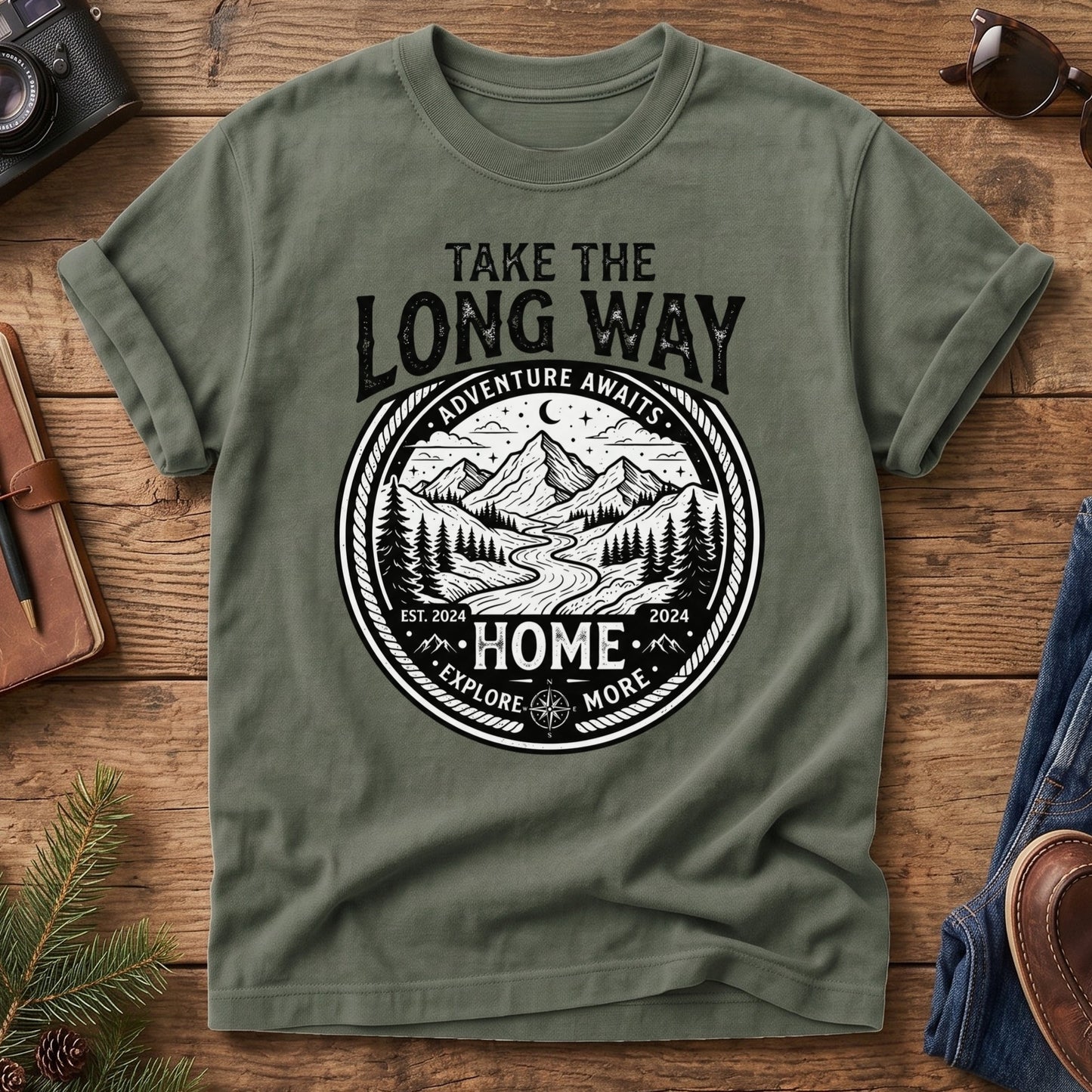 Take the Long Way Home Tee