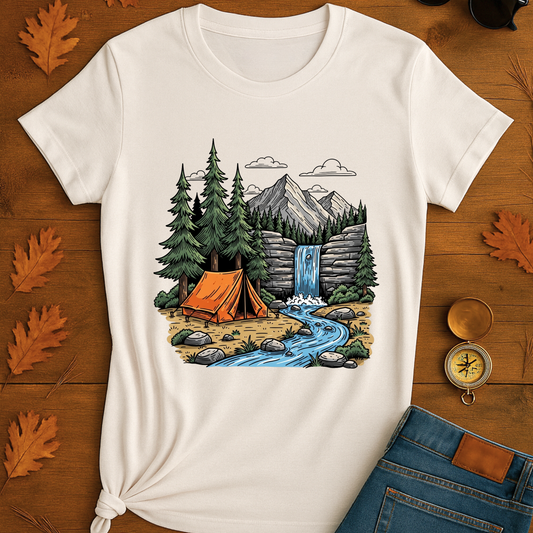 Vintage Wilderness Camping T-Shirt